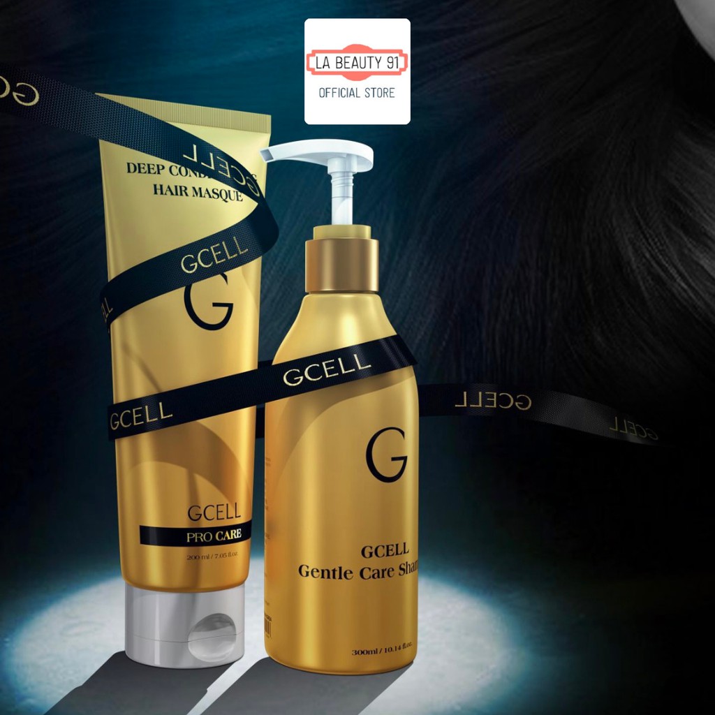 Bộ Dầu Gội Xả Hàn Quốc Gcell Ngăn Rụng, Phục Hồi Tóc Phiên Bản 2021