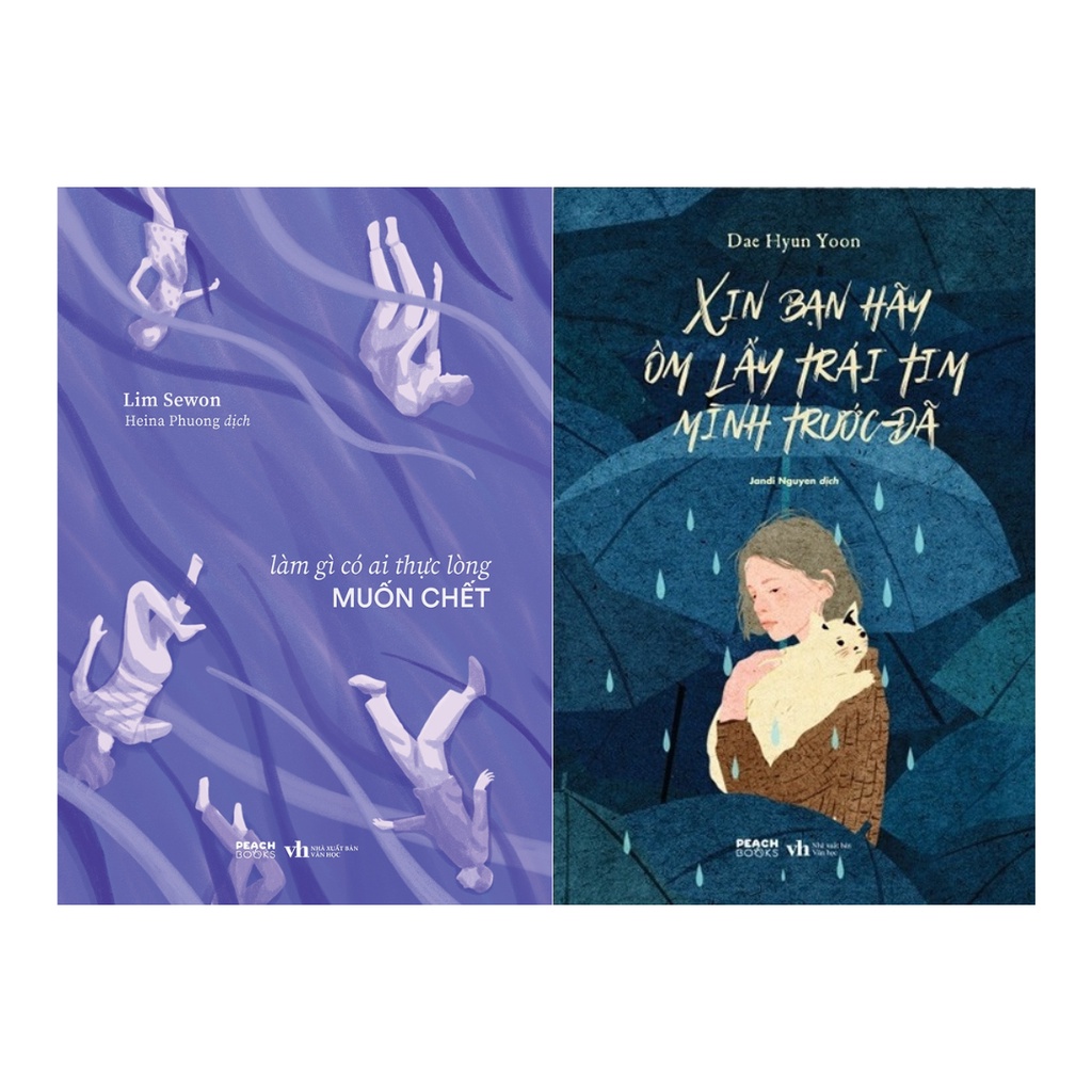 Sách Combo 2c: Làm Gì Có Ai Thực Lòng Muốn Chết + Xin Bạn Hãy Ôm Lấy Trái Tim Mình Trước