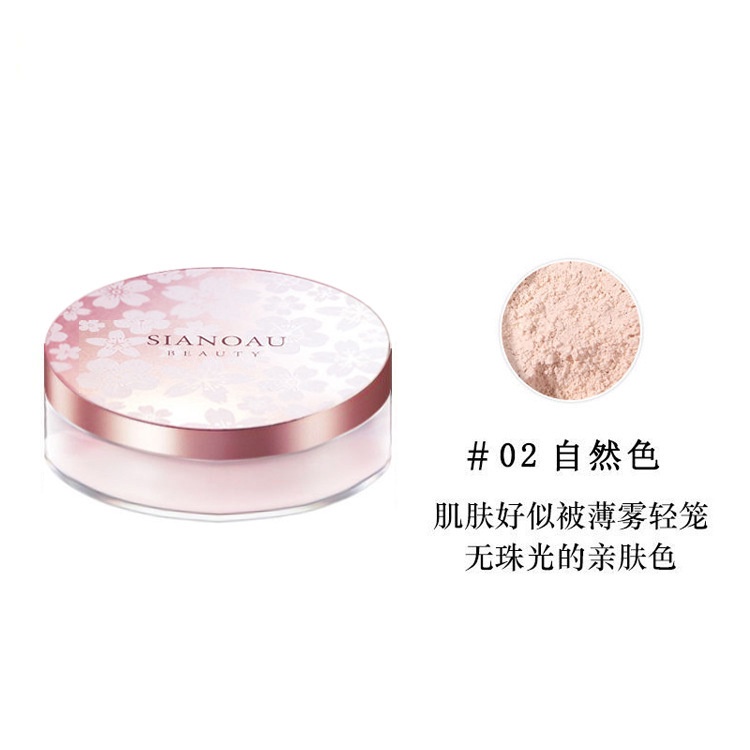 Phấn Phủ Dạng Bột Mật Ong Lâu Trôi Kiềm Dầu Chống Nước Chống Mồ Hôi Che Khuyết Điểm Không Phai Màu Tự Nhiên Cho Nữ