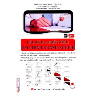 Sách - Báo Cáo Và Phân Tích Tài Chính Doanh Nghiệp