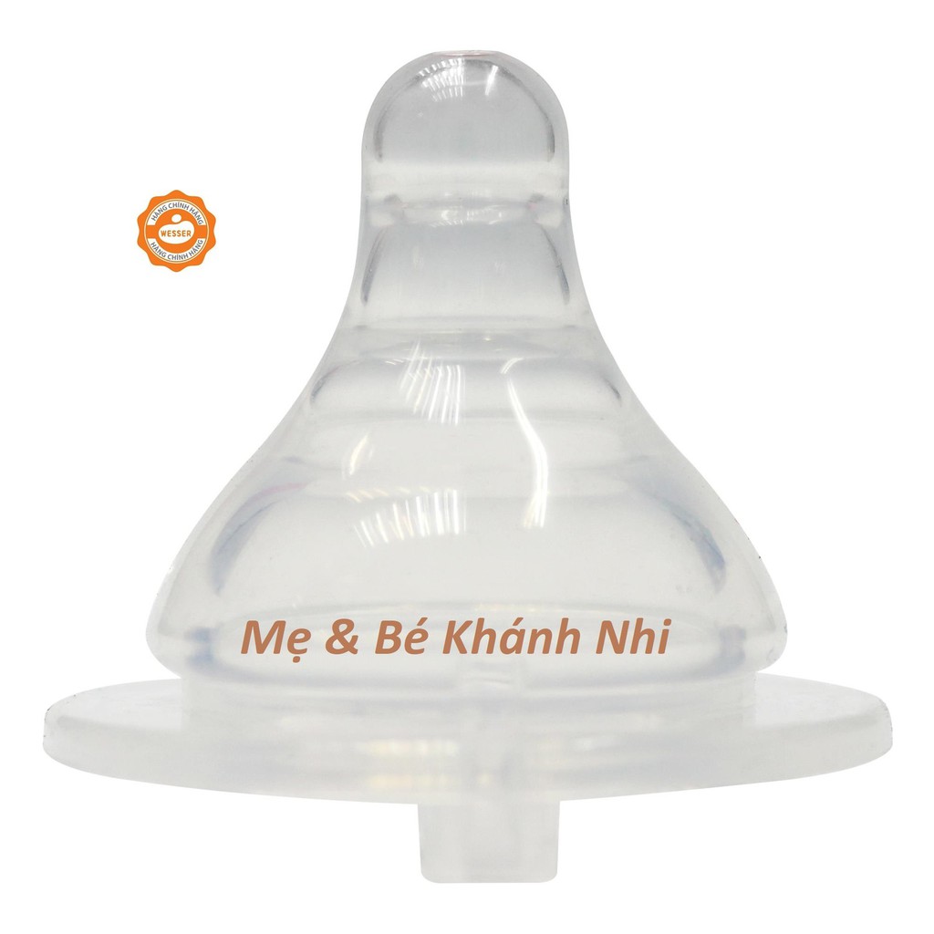 Bình Sữa Wesser Cổ Rộng PP Bottle 180ML/ 260ML