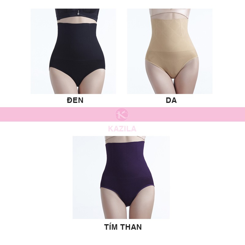 Quần gen bụng cotton cao cấp ( quần lót nịt bụng nữ ) giúp eo thon, nâng mông chống xệ Kazila QLD3 | BigBuy360 - bigbuy360.vn