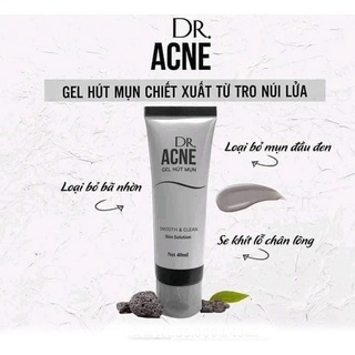 Gel hút mụn tro núi lửa thần thánh Dr Acne