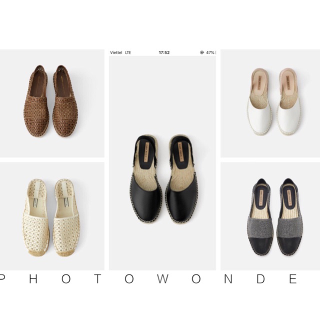 [ZARA AUTH] Giày đế cói Zara | BigBuy360 - bigbuy360.vn