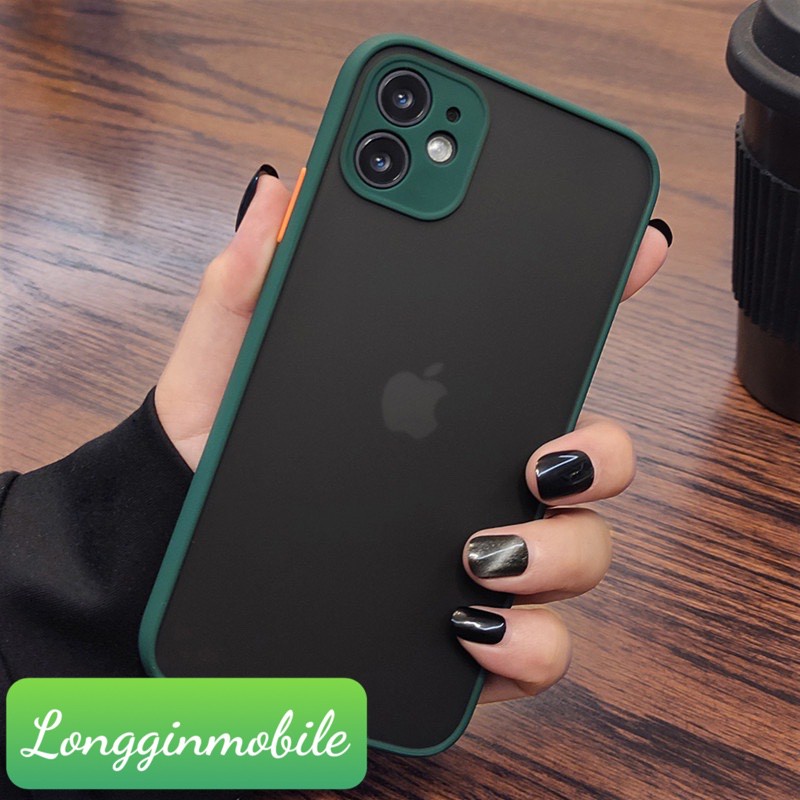 Ốp lưng nhám VIVO chống sốc bảo vệ camera