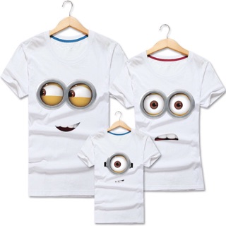 Áo đôi gia đình Minion