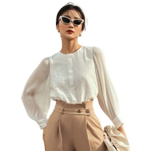 OLV - Áo kiểu Ivory Longsleeve Top