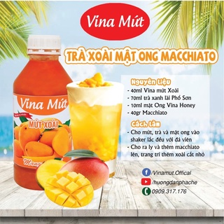Sinh tố Xoài VINA MỨT 1000ml