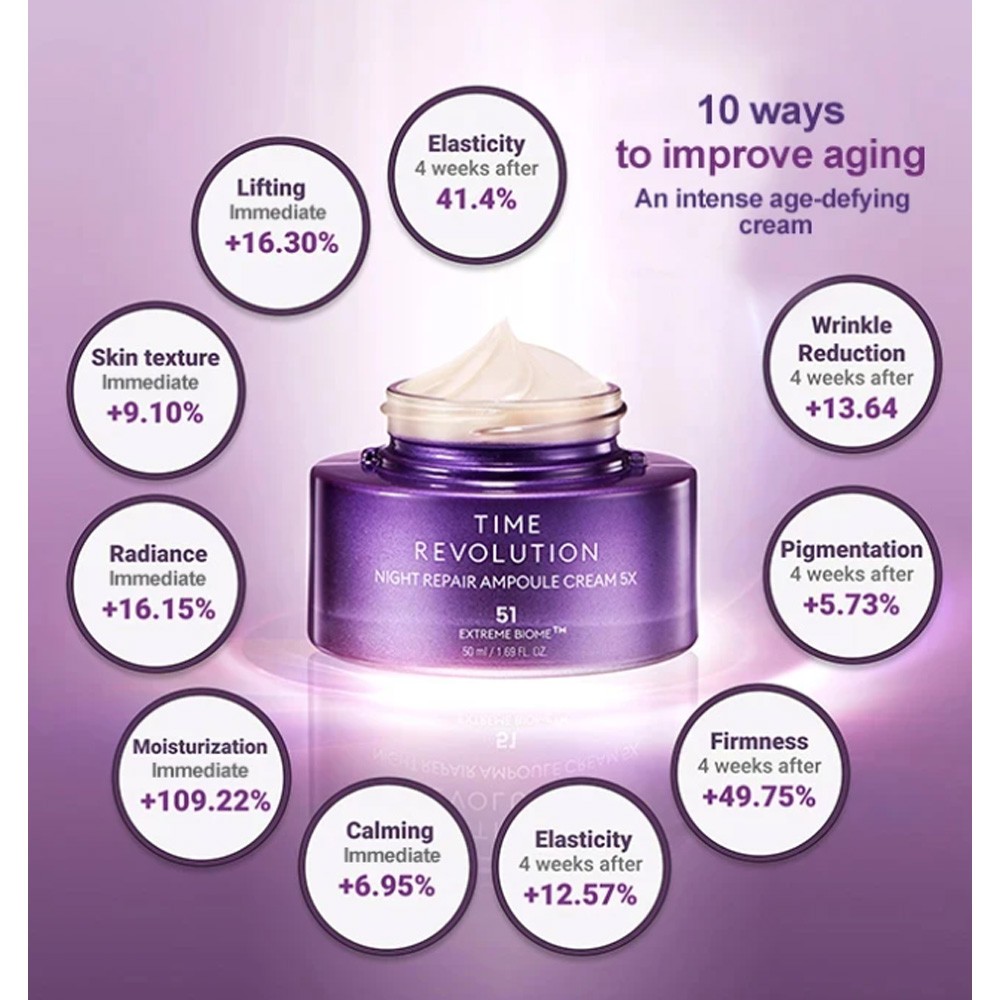 Kem dưỡng da ban đêm Missha Time Revolution 50ml