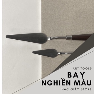 Bay nghiền màu, chống gỉ, cán gỗ