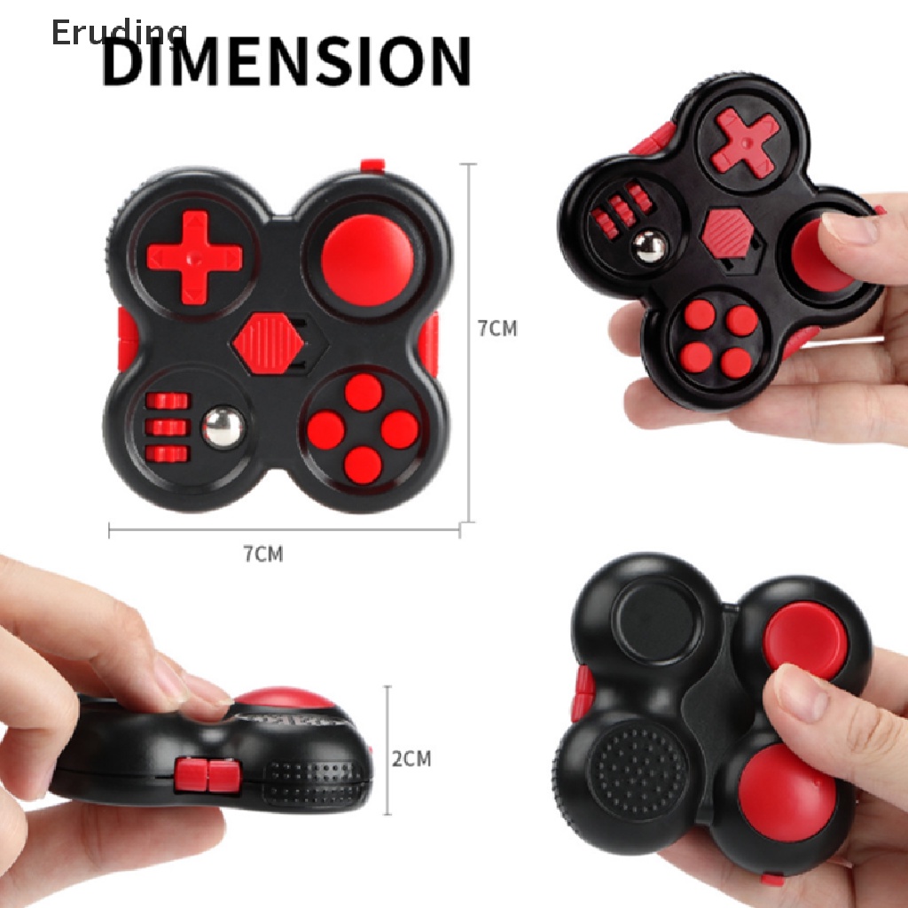 Đồ Chơi Fidget Cube 12 Chức Năng Giúp Giảm Căng Thẳng Cho Người Lớn / Trẻ Em