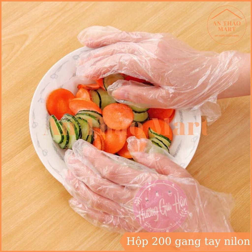 Hộp 200 Găng Tay Nilong Đa Năng
