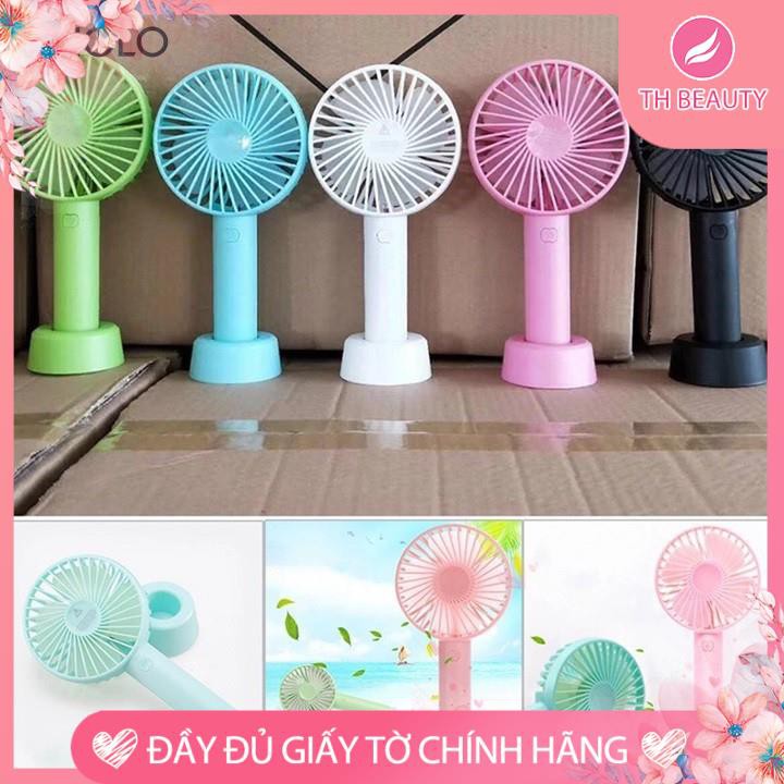 <THẬT 100%> Quạt cầm tay mini sạc điện