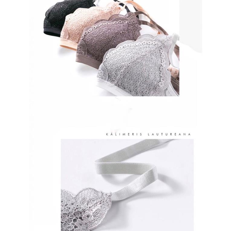 Áo Lót Ren Mềm Hoa BaBy Không Gọng Đệm Mỏng Sang Chảnh 8288 - LADY