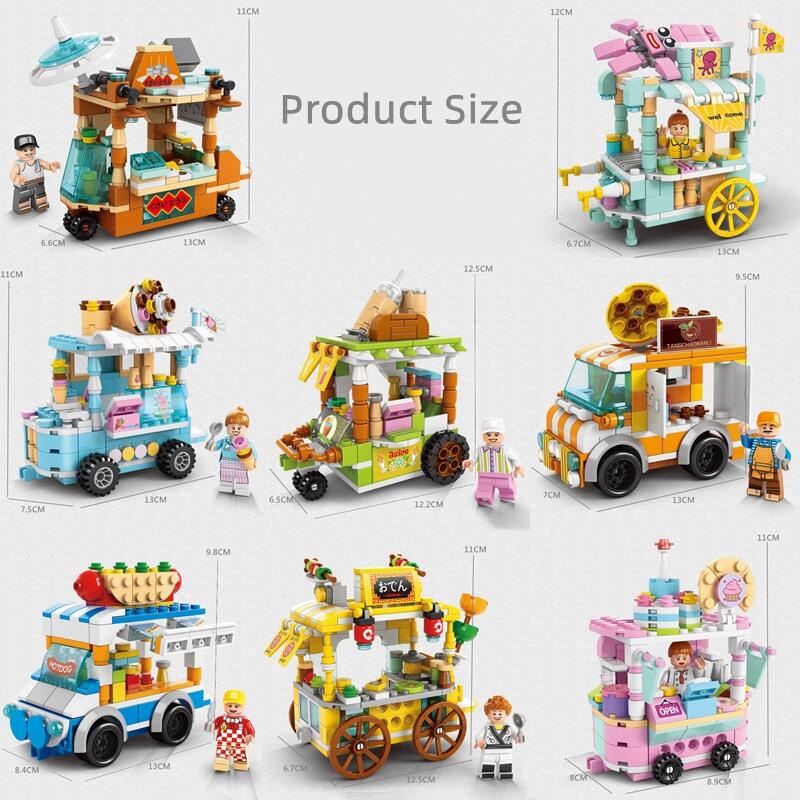 Bộ Đồ Chơi Lắp Ráp Thành Phố Sáng Tạo Cho Bé