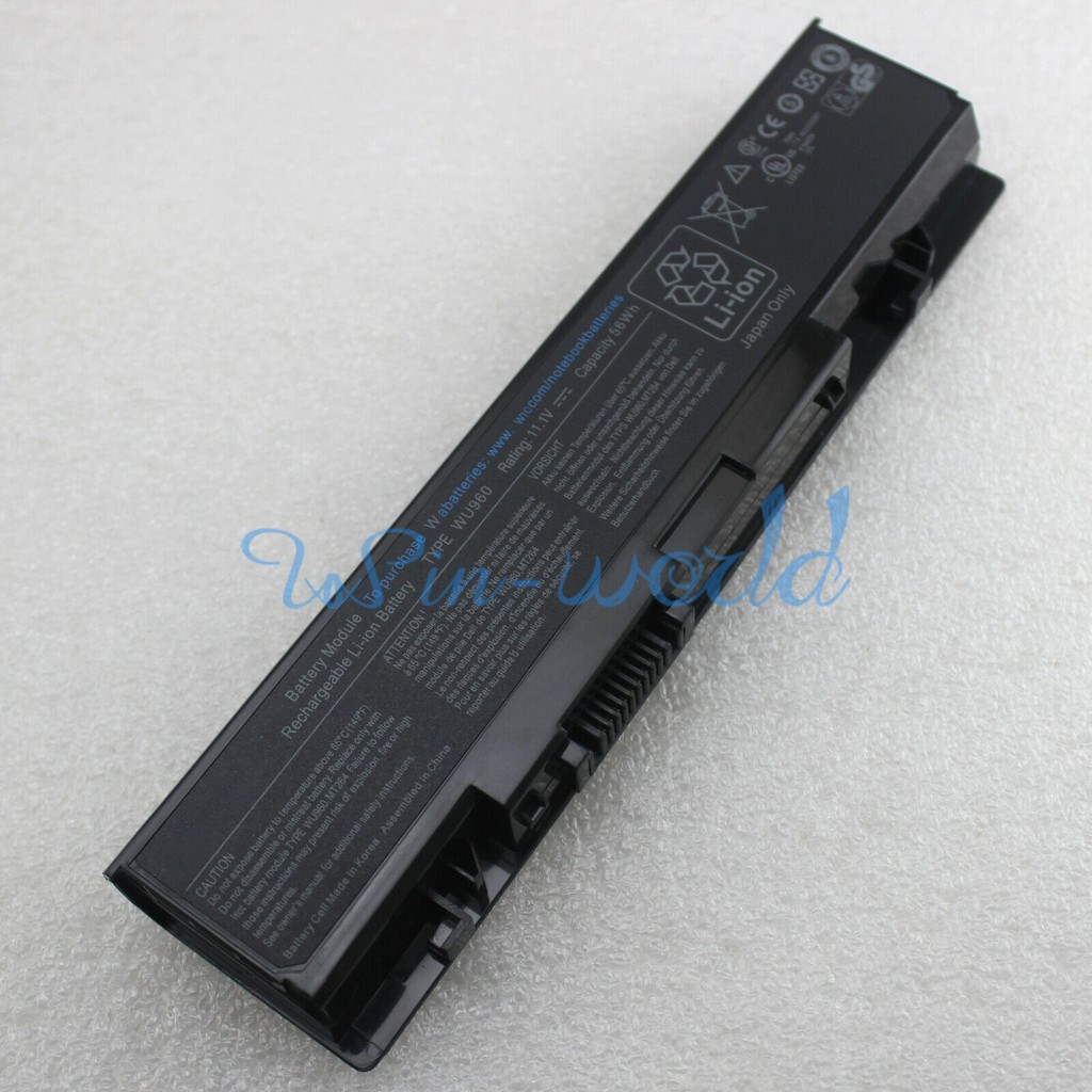 pin laptop Dell Studio 15 1535 1536 1537 1555 1557 1558 WU946 PP33L PP39L