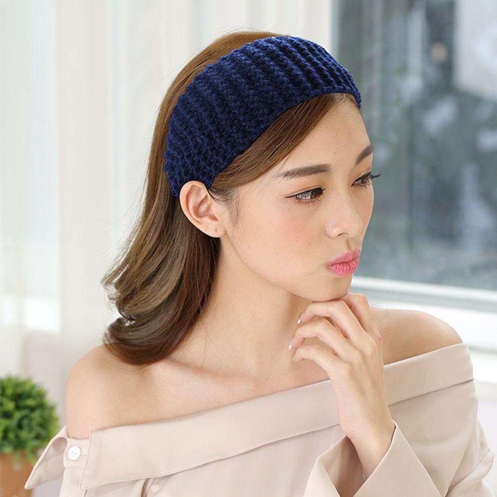 Băng Đô Len Bản Rộng Thời Trang Mùa Đông