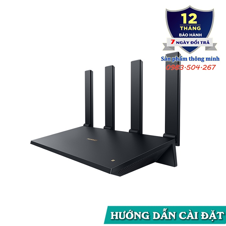 Bộ phát Wifi Router Huawei AX6 băng tần kép - Wifi 6 + 7200Mbps - hỗ trợ Mesh - kết nối 248 thiết bị | BigBuy360 - bigbuy360.vn