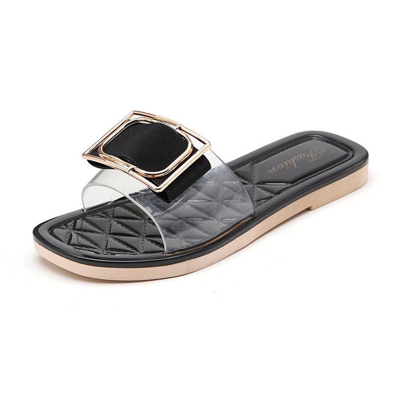 Dép Quai Ngang Đế Mềm Thời Trang Mùa Hè Cho Nữ