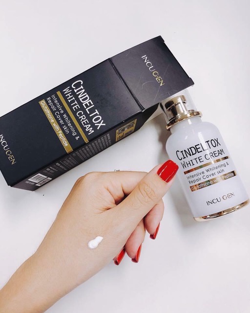 KEM DƯỠNG TRẮNG DA CINDELTOX WHITE CREAM HÀN QUỐC 50ml