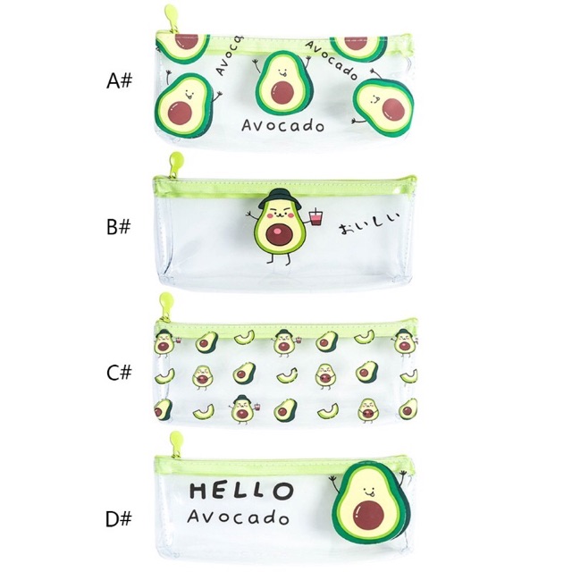 🍭Túi bút sữa bơ AVOCADO🥑🥑