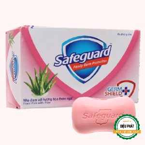 ⚡️ Xà Phòng, Xà Bông Cục Safeguard Nha Đam Với Hương Hoa Thơm Ngát 130g