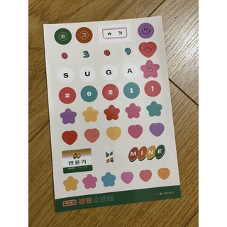 Set sticker trong bộ SSGT21 BTS