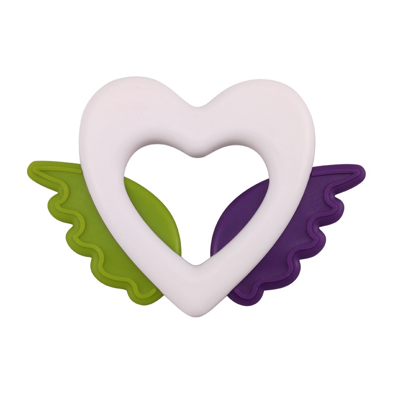 Đồ chơi lục lạc cầm tay Zhan Qi Toys bằng nhựa cao su dễ thương cho em bé đang mọc răng