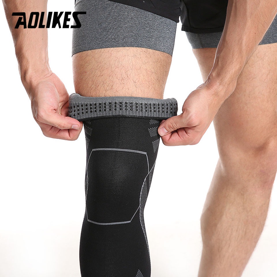 Miếng đệm ống chân Aolikes phong cách thể thao thoáng khí thấm hút mồ hôi chống trượt thoải mái