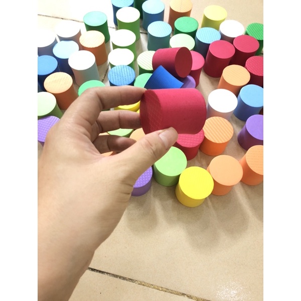 Khối hình học trụ cho bé vui chơi
