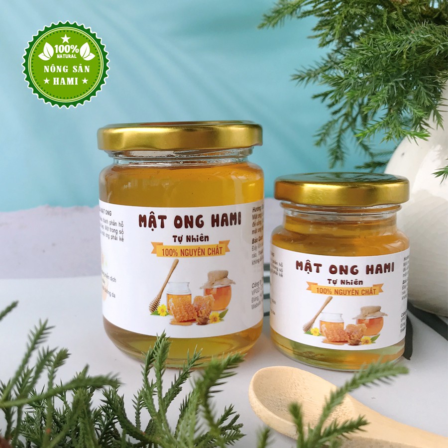 Mật ong rừng HaMi 250ml ⚡FreeShip⚡ Mật ong nguyên chất 100% tự nhiên, đặc sánh, thơm ngon, hạn sử dụng 2 năm | BigBuy360 - bigbuy360.vn