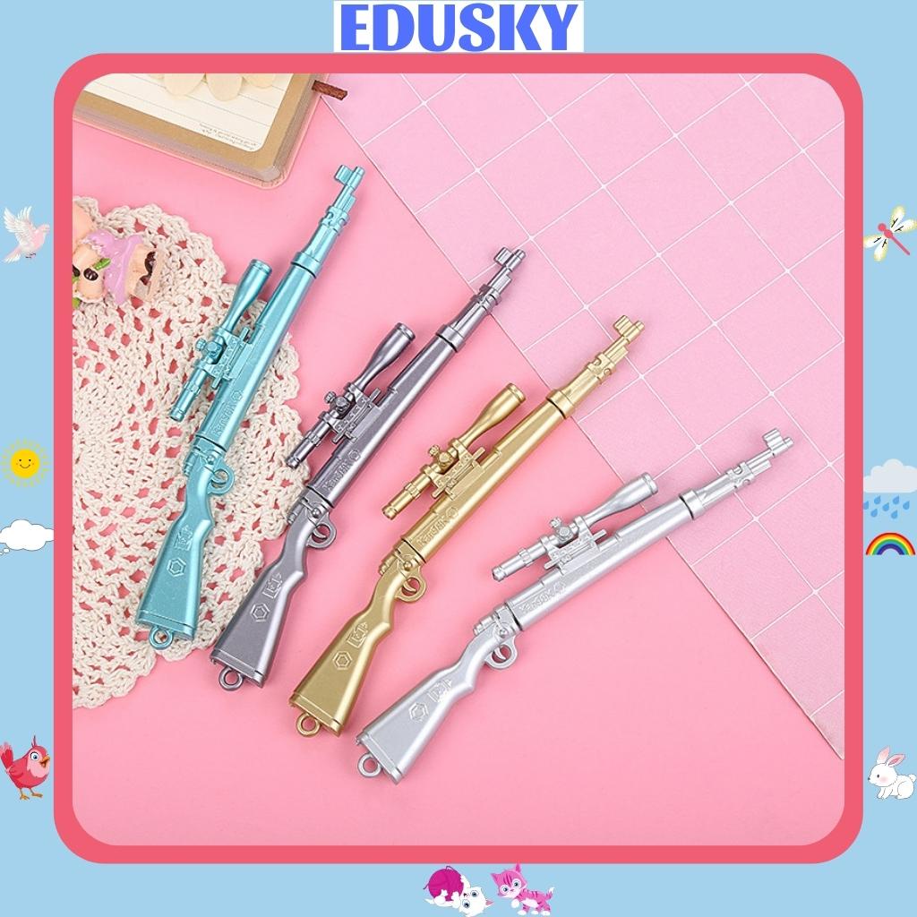Bút Gel Đen Cute EDUSKY Viết Bi Súng Ngắm Sáng Tạo Dành Cho Học Tập Văn Phòng Phẩm
