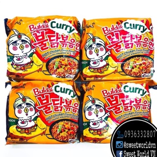 Mì cay cà ri Samyang (140g) - Hàn Quốc