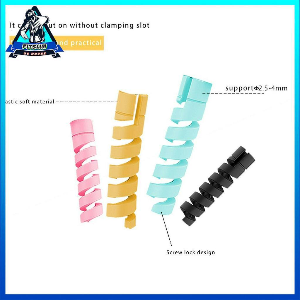 Dây quấn bảo vệ dây cáp sạc điện thoại dạng xoắn ốc thích hợp cho Iphone