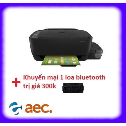 Máy in phun màu HP Ink Tank 315 All In One + đi kèm 4 chai mực Hàn Quốc + khuyến mãi 01 loa bluetooth trị giá 300k