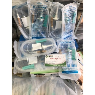 Combo 10 Bộ dây truyền dịch vô trùng sử dụng 1 lần Dây Truyền Dịch (Kèm 01 Kim Cánh Bướm 22G) TANAPHAR