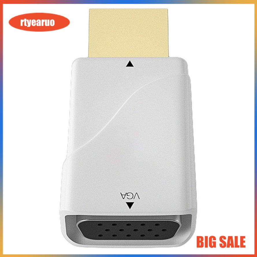 HDMI-compatible To VGA Adapter HDMI-compatible Adapter Cable VGA Adapter High Definition Stable Converter