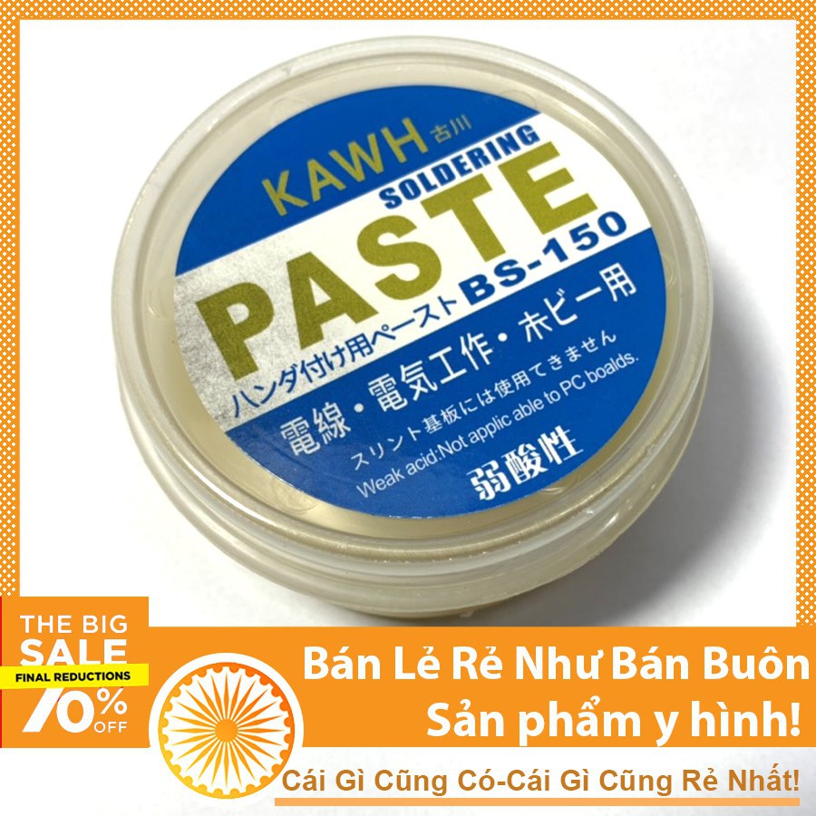 Mỡ Hàn Thiếc Hỗ Trợ Hàn Mạch Lọ To PASTE