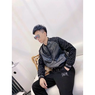 Áo Khoác Bomber Nam , Áo Da LV .