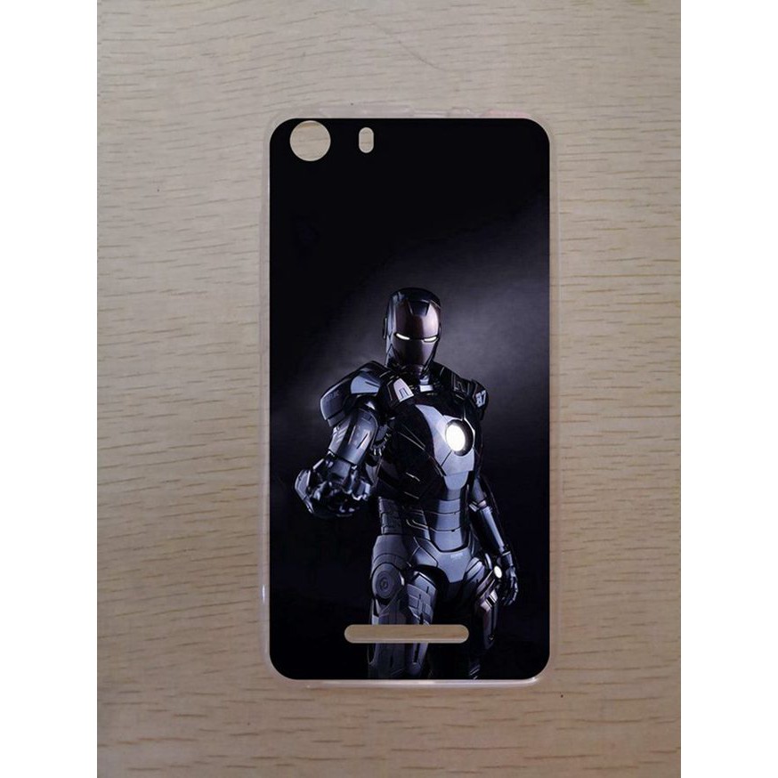 Ốp silicon In Hình Iron Man Cho Wiko Sunny Lenny 2 3 S-kool Robby Jerry Plus
