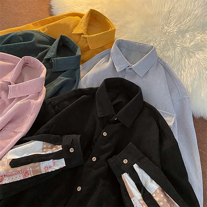 SUXI MỚI Áo sơ mi nữ tay dài dáng rộng thời trang