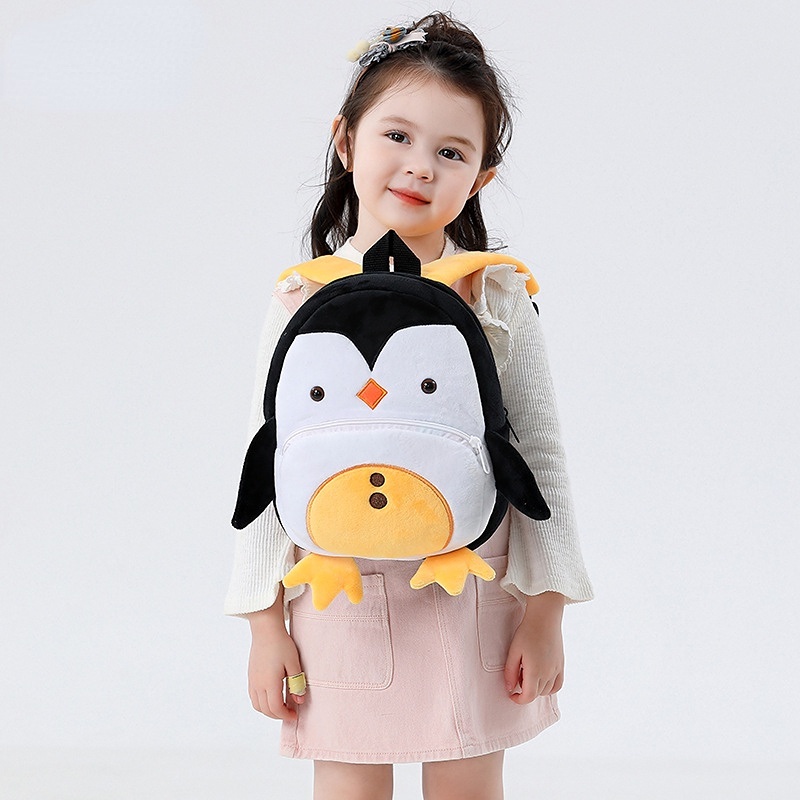 Balo Hình Động Vật Hoạt Hình Nhồi Bông Dễ Thương Cho Bé