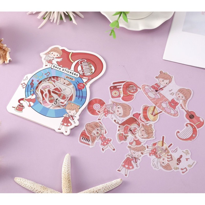 ⏰Sticker13 Set 40 mẫu sticker trang trí