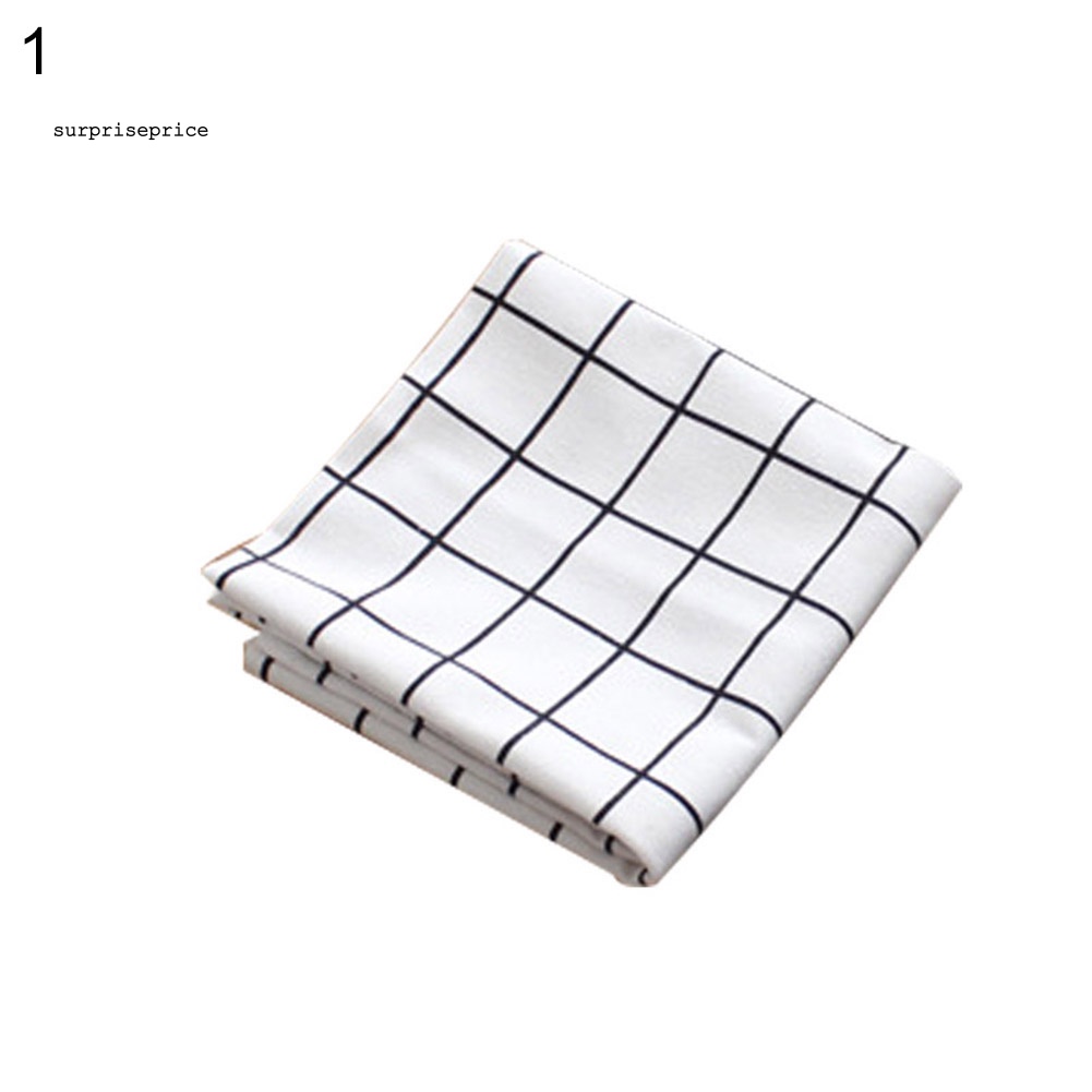 Khăn Trải Bàn Ăn Vải Cotton Lanh Đơn Giản 40x60cm Trang Trí Bàn Ăn