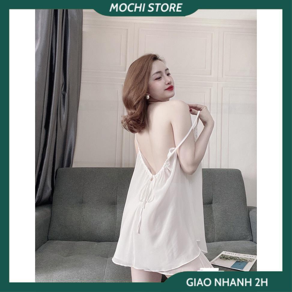 Đồ Ngủ Sexy, Đồ Bộ Nữ, Bộ Áo 2 Dây Phối Ren Quần Cọc Dáng Rộng Chất Voan Màu Trơn Mềm Mịn Form Dáng Rộng Dưới 65 Kg Mặc | BigBuy360 - bigbuy360.vn