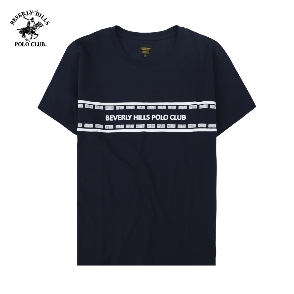 Áo Tshirt Ngắn tay Nam Beverly Hills Polo Club Regular Fit Navy TSMRSW21TL039