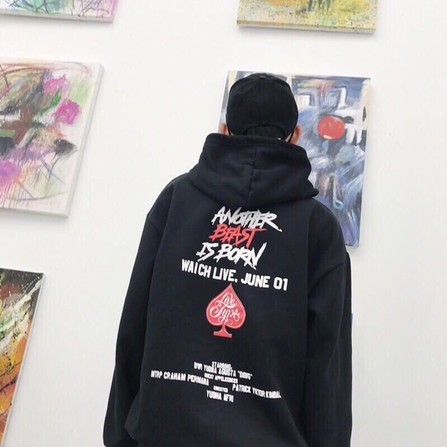 Áo khoác nam nỉ ngoại chui form rộng another BEAST is born có ảnh thật | BigBuy360 - bigbuy360.vn