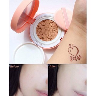 Phấn nước 𝗕𝗹𝗮𝗰𝗸 𝗥𝗼𝘂𝗴𝗲 𝗣𝗲𝗮𝗰𝗵 𝗖𝗼𝘃𝗲𝗿 𝗩𝗲𝗹𝘃𝗲𝘁 CUSHION