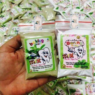 Baking soda trắng răng