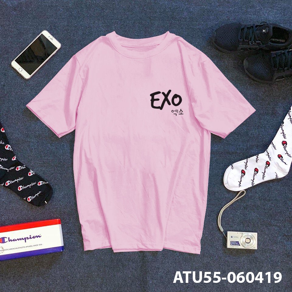 [SẢN PHẨM ĐỘC QUYỂN CỦA ÁO THUN UNISEX - KPOP] Áo Thun Cá Tính EXO KPOP (LOGO EXO)